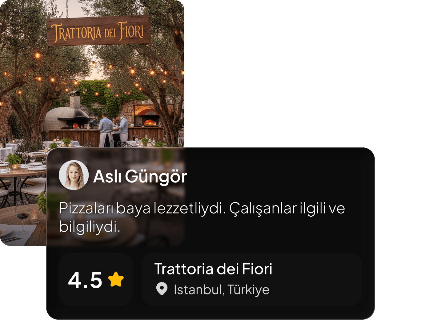 FuudUp müşteri yorumları önizlemesi